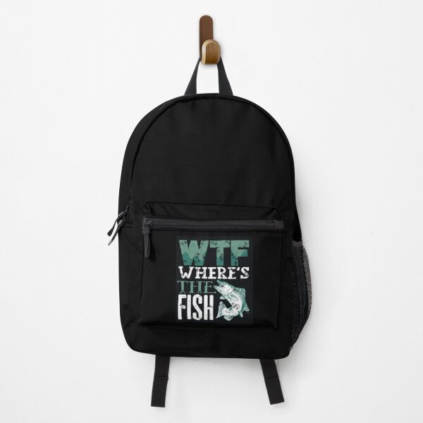 Item preview, Fun WTF Where's The Fish My Retirement Plan Is Fishing Bass designed and sold by MadrigueraSM-.