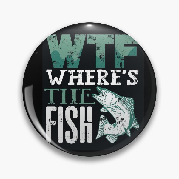 Item preview, Fun WTF Where's The Fish My Retirement Plan Is Fishing Bass designed and sold by MadrigueraSM-.