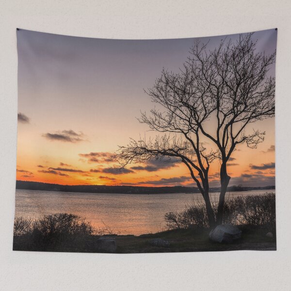 Item preview, Tree silhouette at sunset designed and sold by Roger Porter Photography.