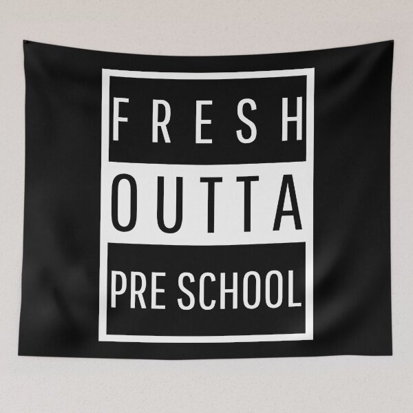 Item preview, Fresh Outta Pre School Graduation Graphic designed and sold by GO SHIRT-TEE.