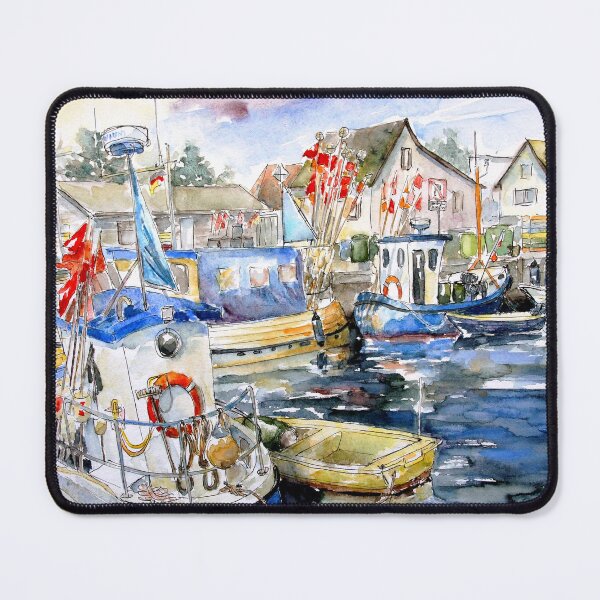 Item preview, Vitte fishing port, Hiddensee island - Germany designed and sold by Barbara Pommerenke.