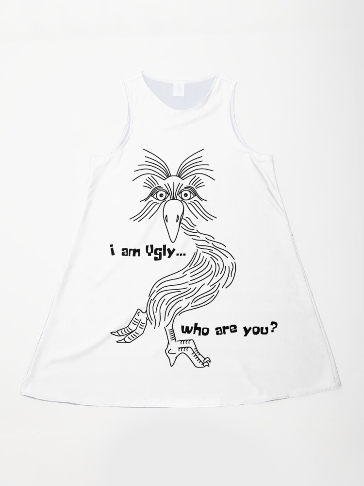 Ugly Bird I" A-Line Dress for Sale by Czerra | Redbubble