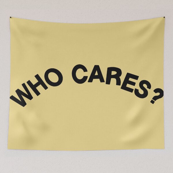 Item preview, Who Cares? Rex Orange County designed and sold by mariaadesigns.