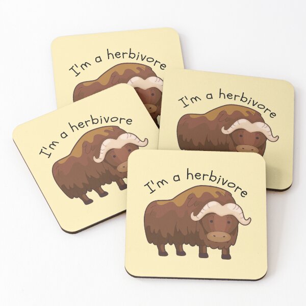 Item preview, I'm A Herbivore  designed and sold by BronikowskiART.