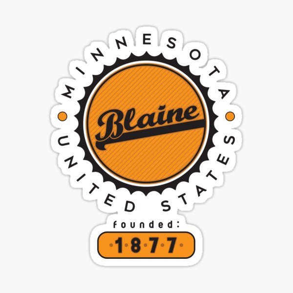 Item preview, Blaine, Minnesota, USA. Lettering designed and sold by Dmitry Sytnikov.
