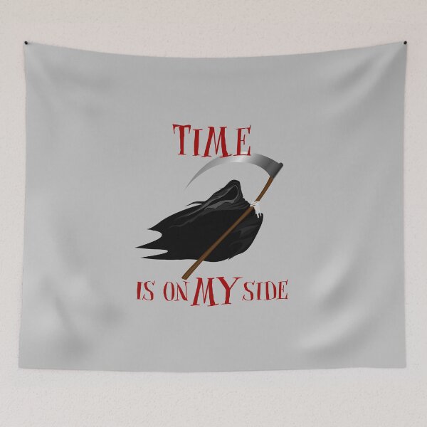 Item preview, Ominous Grim Reaper: “TIME is on MY Side” designed and sold by PawsitiveMum.