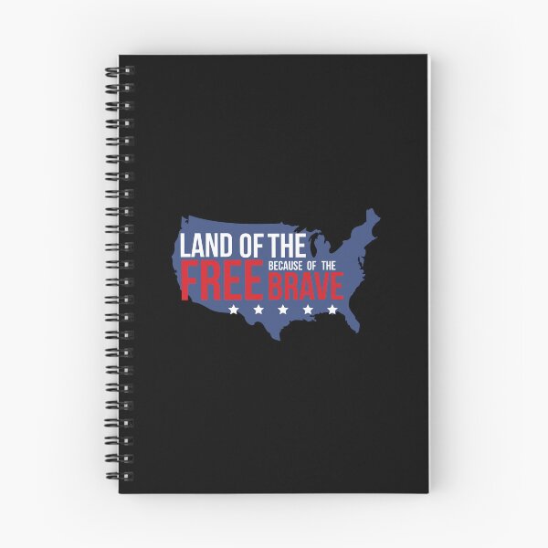 Item preview, Land of the Free Because of the Brave designed and sold by AwesomeProject.