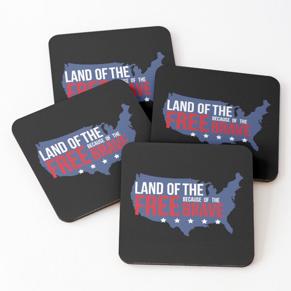 Item preview, Land of the Free Because of the Brave designed and sold by AwesomeProject.