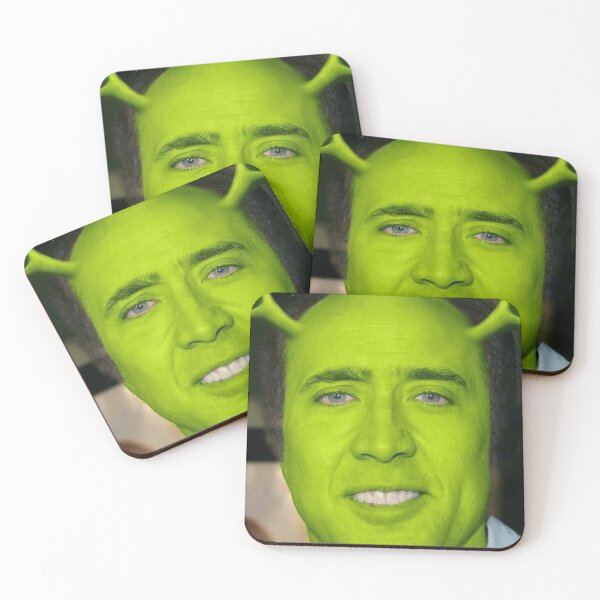 Item preview, Nicolas Cage/Shrek designed and sold by trending-staff.