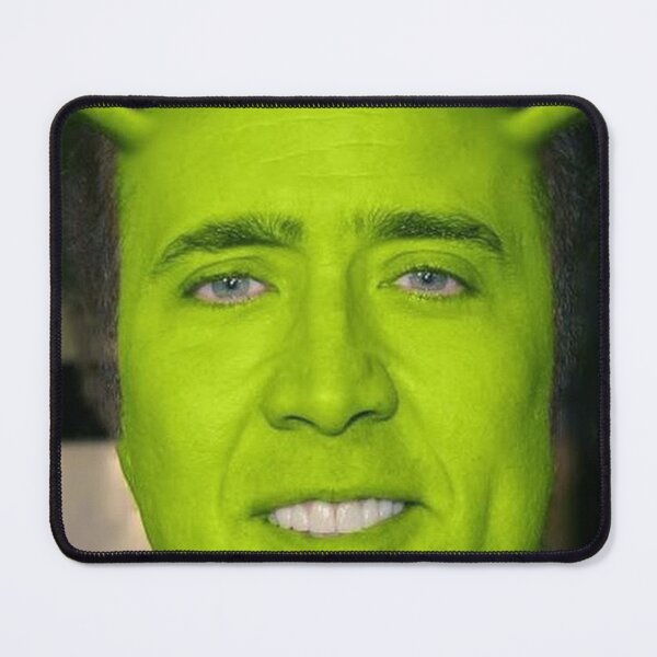 Item preview, Nicolas Cage/Shrek designed and sold by trending-staff.