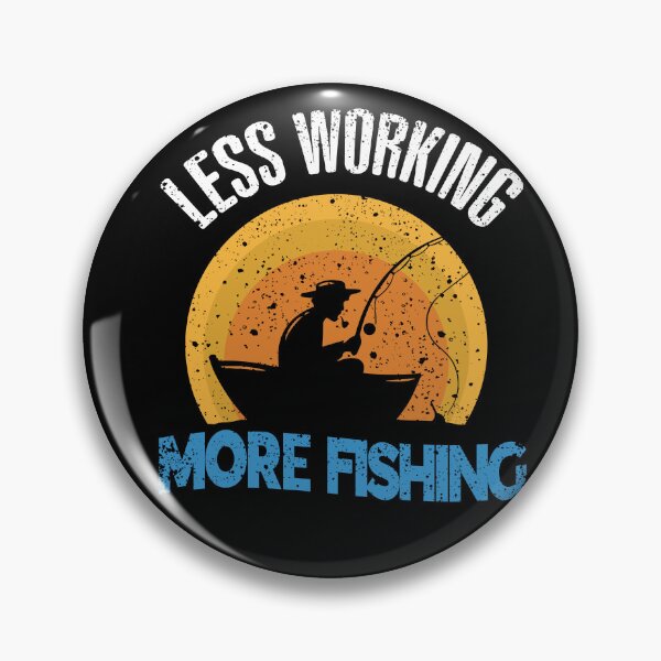 Item preview, Funny Less Working More Fishing Retirement Plan Bass Fish designed and sold by MadrigueraSM-.