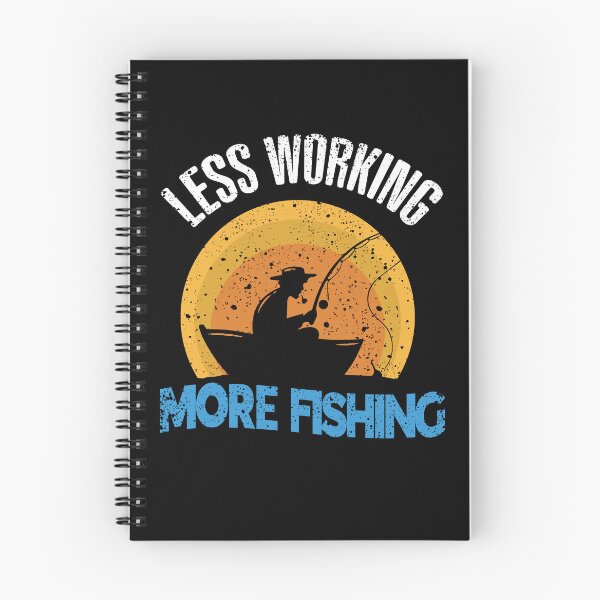 Item preview, Funny Less Working More Fishing Retirement Plan Bass Fish designed and sold by MadrigueraSM-.