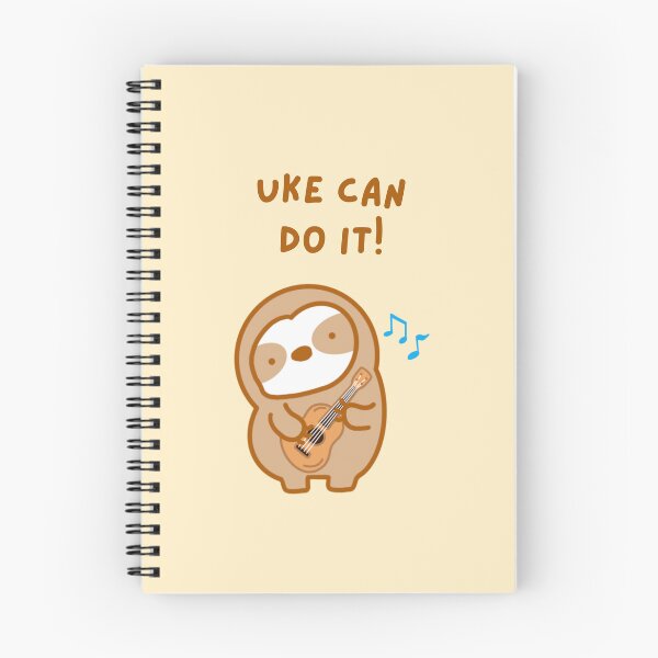 Item preview, Uke Can Do It Ukulele Music Sloth  designed and sold by theslothinme.