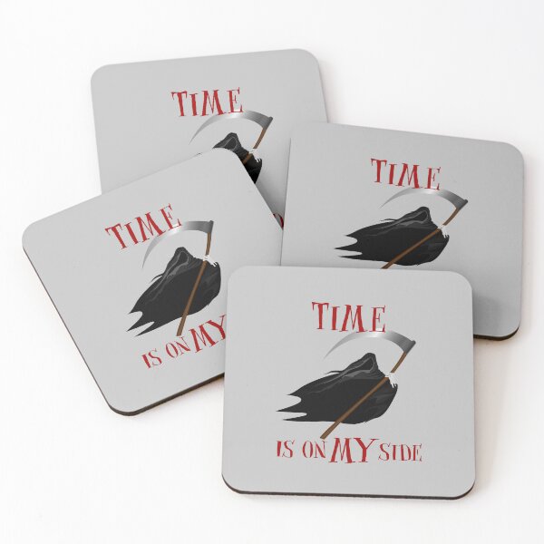 Item preview, Ominous Grim Reaper: “TIME is on MY Side” designed and sold by PawsitiveMum.
