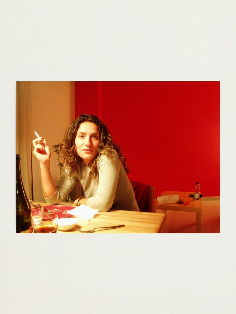 Alternate view of Red Flat Photographic Print