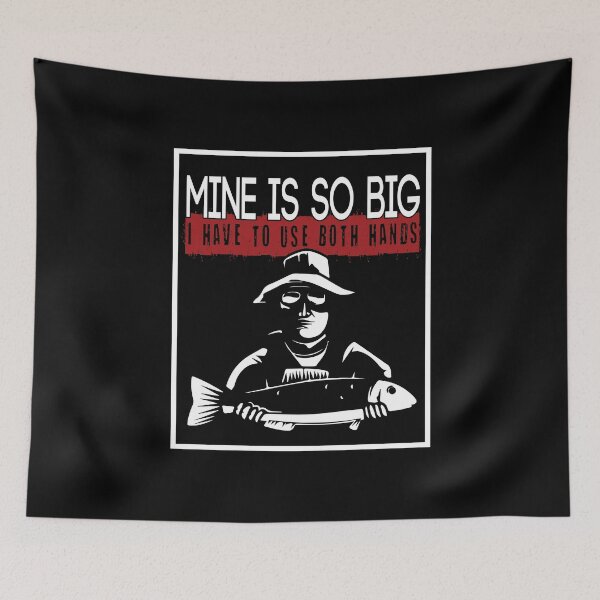 Item preview, Funny Mine Is So Big I Have To Use Both Hands Retirement designed and sold by MadrigueraSM-.