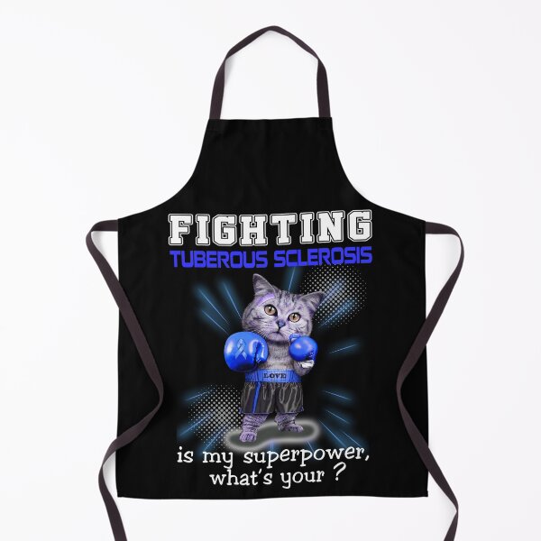 Item preview, Funny Cat Fighting Tuberous Sclerosis Is My Superpower What's Your designed and sold by Kohend.