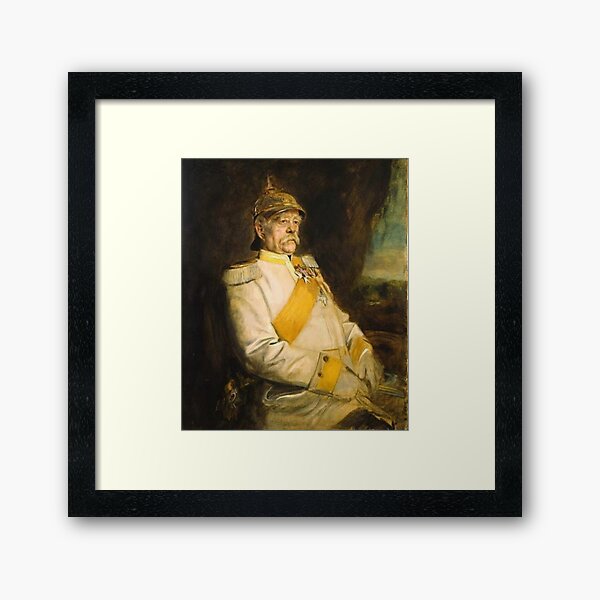 Vista previa del artículo con la obra «Arte coloreado de Otto Von Bismarck», diseñado y vendido por HistoricalPlace.