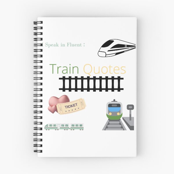Item preview, I speak in fluent Train Quotes  designed and sold by Puns-N-Such.
