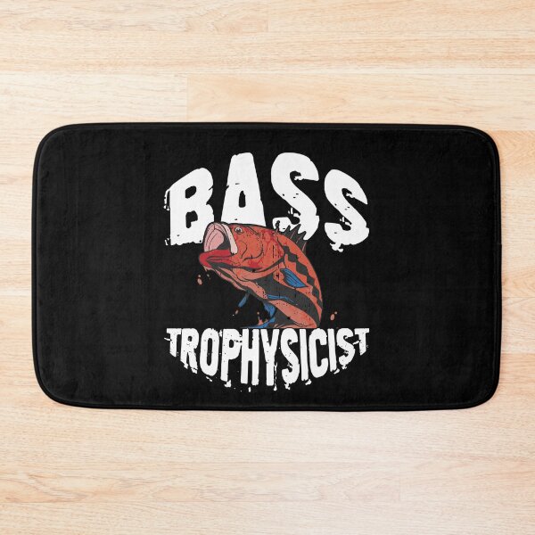 Item preview, Cool Bass-trophysicist My Retirement Plan Fishing Funny Fish designed and sold by MadrigueraSM-.