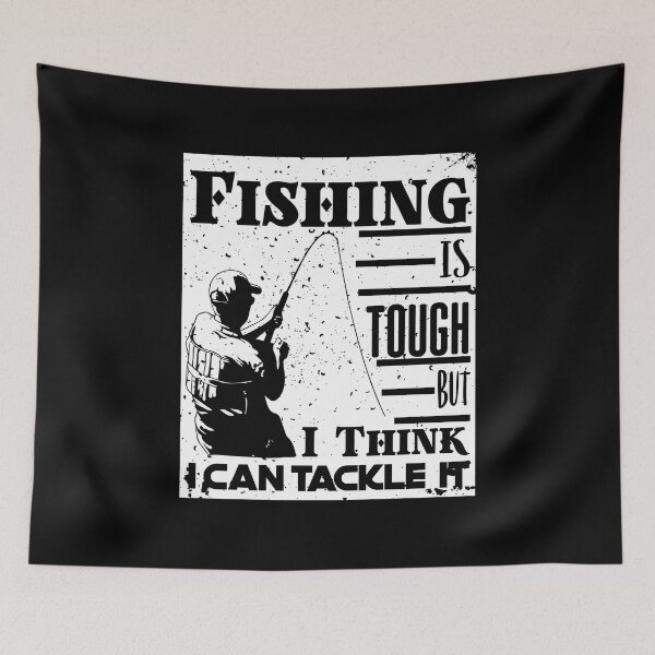 Item preview, Cool Fishing Is Tough But I Think I Can Tackle It Retirement designed and sold by MadrigueraSM-.