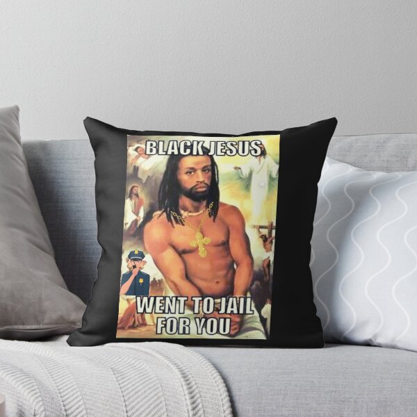 Item preview, BLACK JESUS WENT TO JAIL FOR YOU designed and sold by Rouxman72.