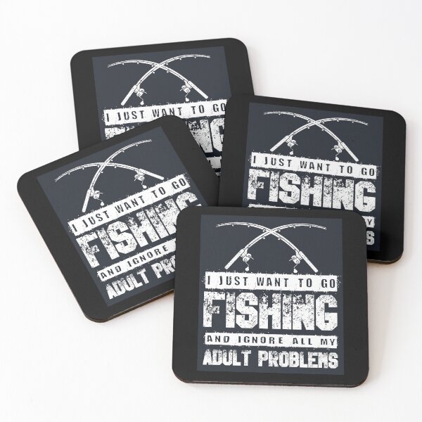 Item preview, Cool I Just Want To Go Fishing Retirement Plan Retired Fish designed and sold by MadrigueraSM-.