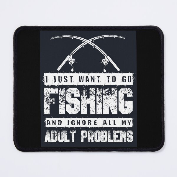 Item preview, Cool I Just Want To Go Fishing Retirement Plan Retired Fish designed and sold by MadrigueraSM-.