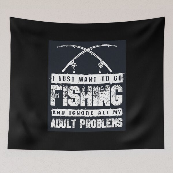 Item preview, Cool I Just Want To Go Fishing Retirement Plan Retired Fish designed and sold by MadrigueraSM-.