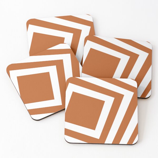 Item preview, Orange squares background designed and sold by flamendes.