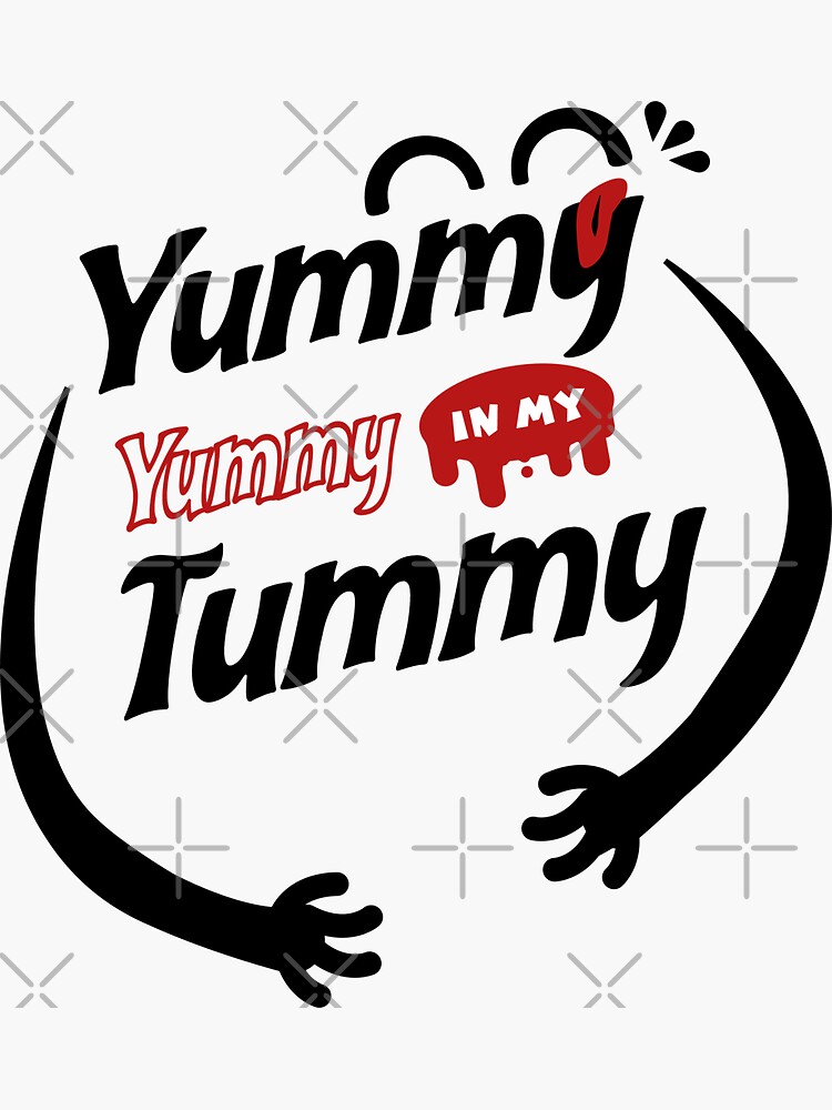 YUMMY Vintage Sticker — YUMMY