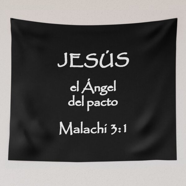 Item preview, Malachi 3:1 Jesus Messenger of the Covenant Spanish Bible Verse designed and sold by NombresDeJesus.
