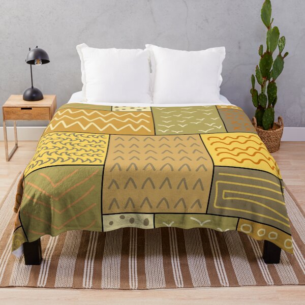 Item preview, Quadrangles with different abstract patterns designed and sold by ReflectedCrafts.