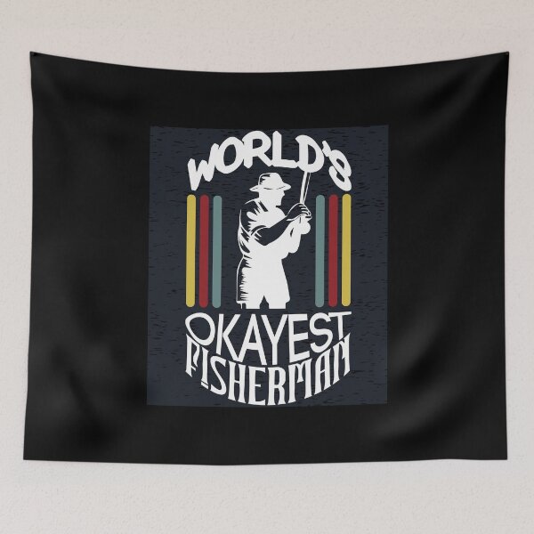 Item preview, Cool World's Okayest Fisherman Retirement Plan Fishing Bass designed and sold by MadrigueraSM-.