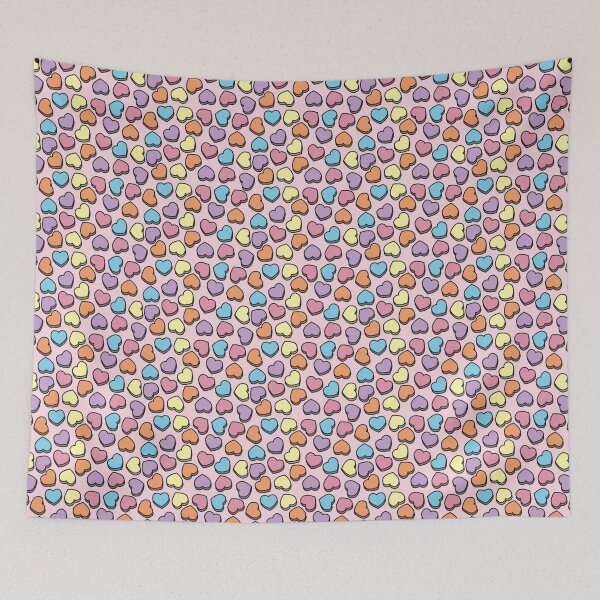 Item preview, Candy Hearts Confetti designed and sold by vonplatypus.