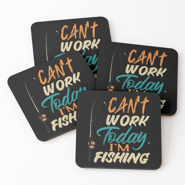 Item preview, Fun Can't Work Today I'm Fishing Retired Retirement Plan designed and sold by MadrigueraSM-.