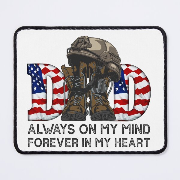 Item preview, memorial day , always in my mind , forever in my heart  designed and sold by MONDART.