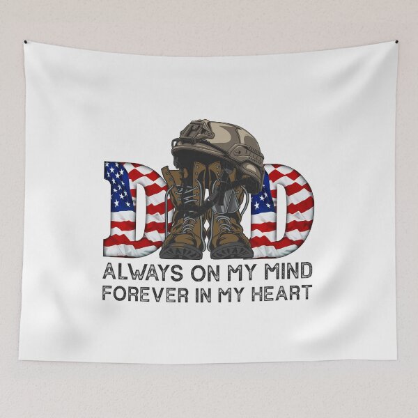 Item preview, memorial day , always in my mind , forever in my heart  designed and sold by MONDART.