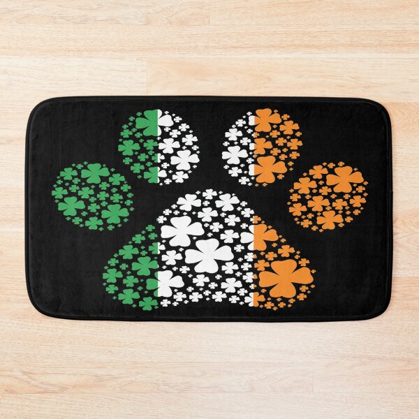 Item preview, Irish Shamrock Lucky Pawprint designed and sold by Deborah Camp.