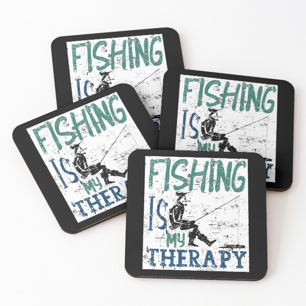 Item preview, Fun Fishing Is My Therapy Retirement Plan Retired Bass Fish designed and sold by MadrigueraSM-.