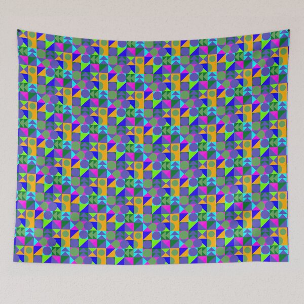 Item preview, Neo-Geo geometric shapes patterns graphic design designed and sold by Design Repo.