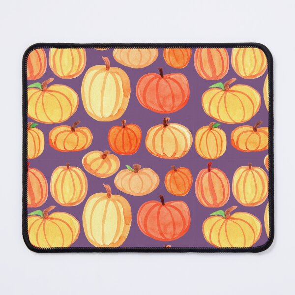 Item preview, Purple Pumpkin Patch Pattern designed and sold by vonplatypus.