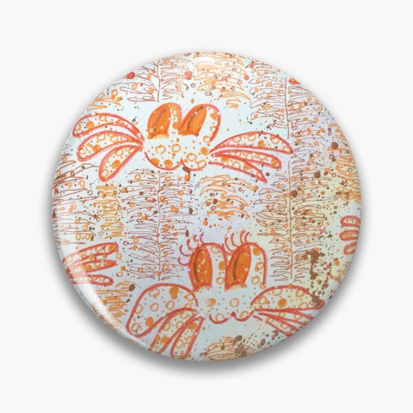 Item preview, Abstract orange frog for kids designed and sold by Maltez.