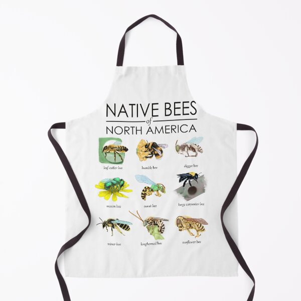 Item preview, native bees of north america designed and sold by Katie McElroy.