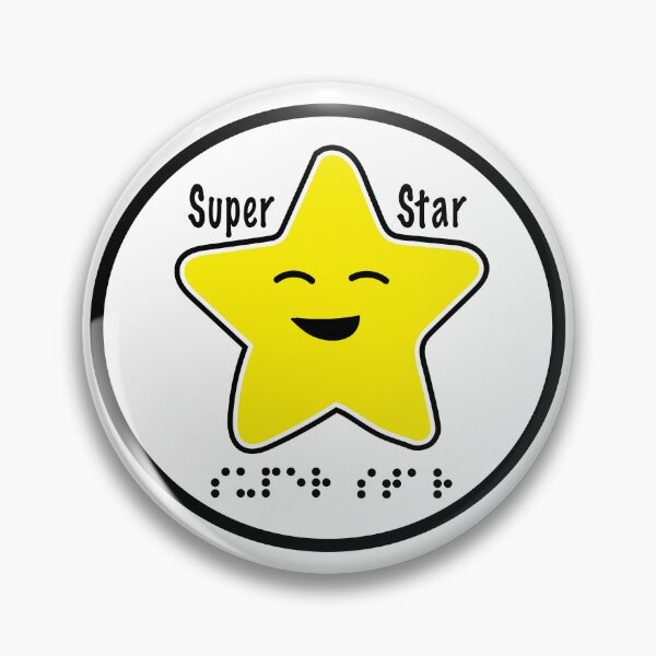 Item preview, Braille Super Star designed and sold by IndeOandM.