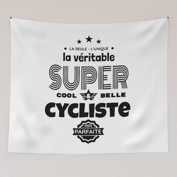 Item preview, super cyclist 100% perfect humor designed and sold by la-petite-folie.