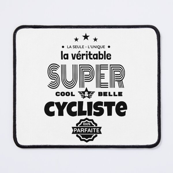 Item preview, super cyclist 100% perfect humor designed and sold by la-petite-folie.