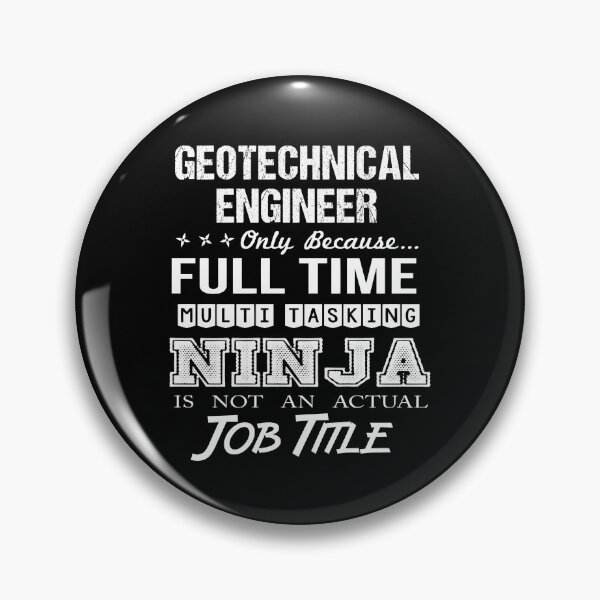 Item preview, Geotechnical Engineer T Shirt - Multitasking Ninja Job Gift Item Tee designed and sold by watkinsmat.