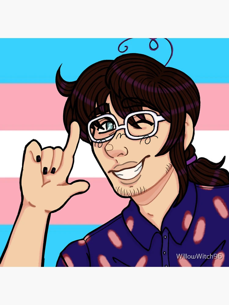 william supports gays Sticker for Sale by ryo-creampuff