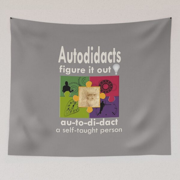 Item preview, Autodidacts Figure it Out designed and sold by Drewaw.